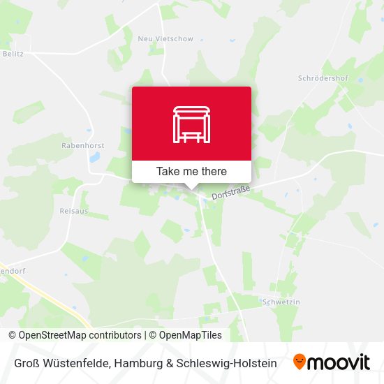 Groß Wüstenfelde map