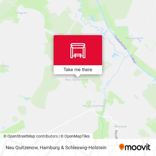 Карта Neu Quitzenow