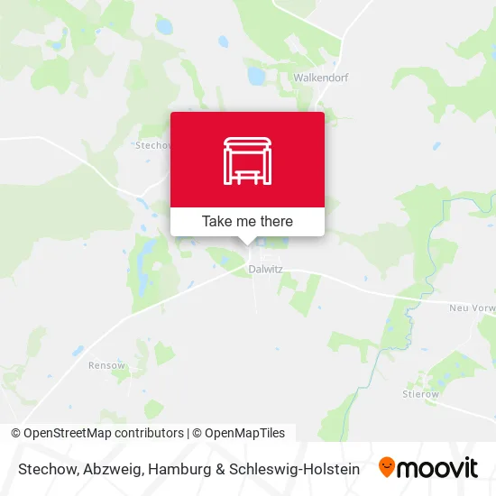 Карта Stechow, Abzweig