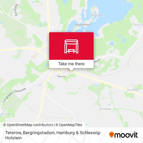 Teterow, Bergringstadion map