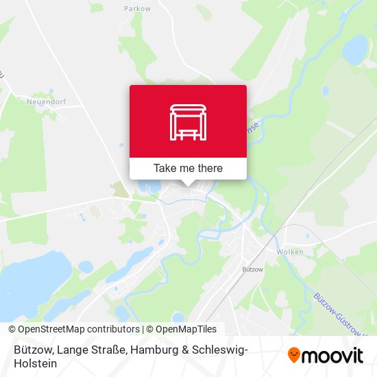 Bützow, Lange Straße map