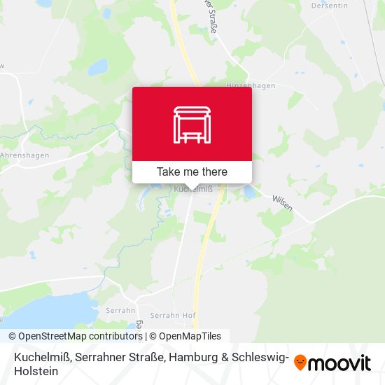Kuchelmiß, Serrahner Straße map