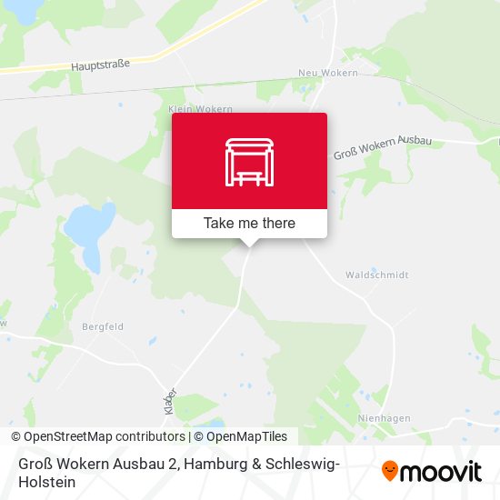 Groß Wokern Ausbau 2 map