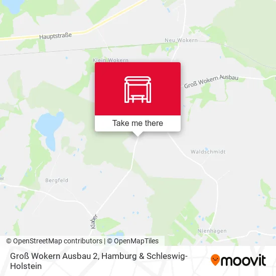 Карта Groß Wokern Ausbau 2