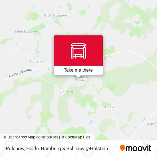 Карта Polchow, Heide