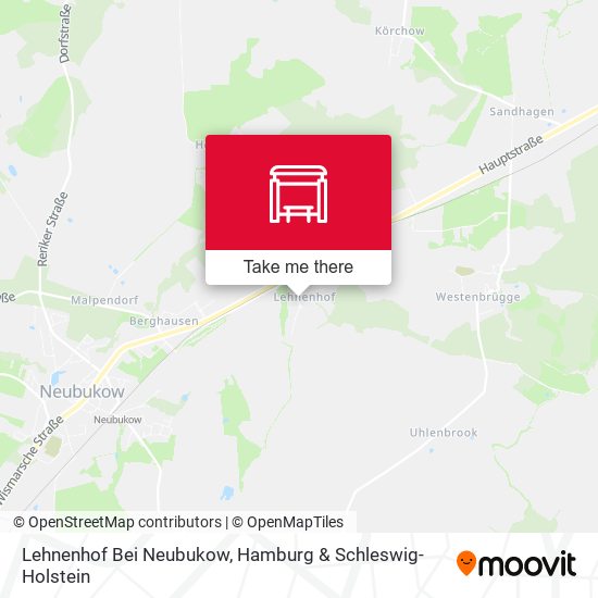 Lehnenhof Bei Neubukow map