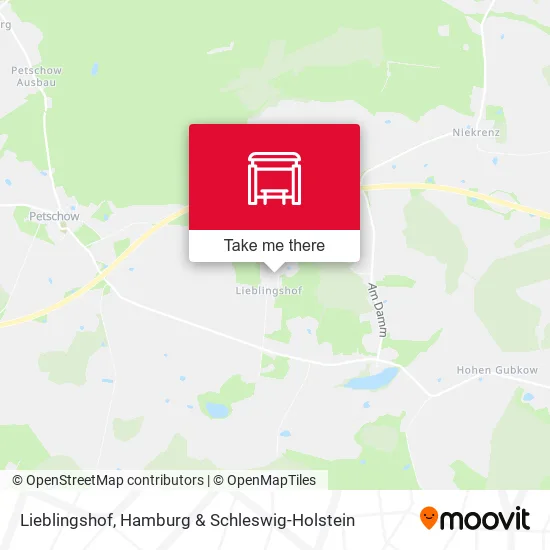 Карта Lieblingshof