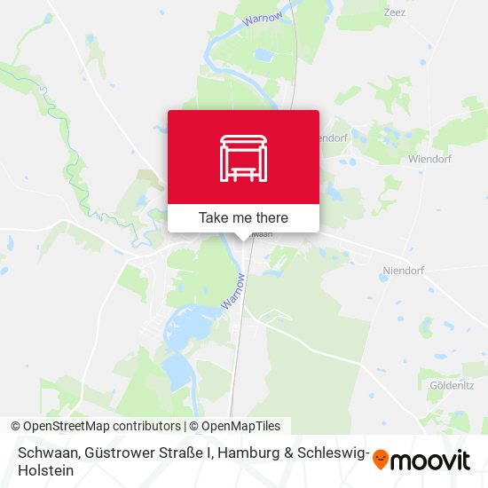 Schwaan, Güstrower Straße I map