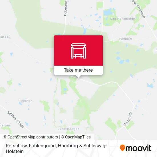 Карта Retschow, Fohlengrund