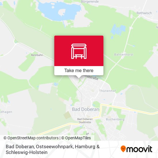 Bad Doberan, Ostseewohnpark map