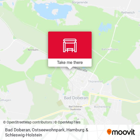 Bad Doberan, Ostseewohnpark map