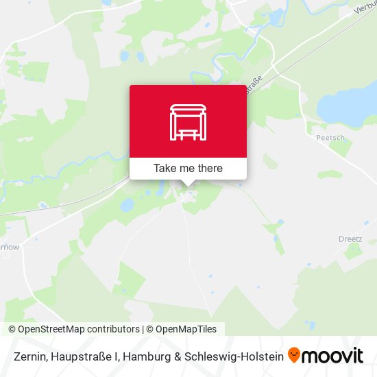 Zernin, Haupstraße I map