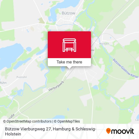 Bützow Vierburgweg 27 map
