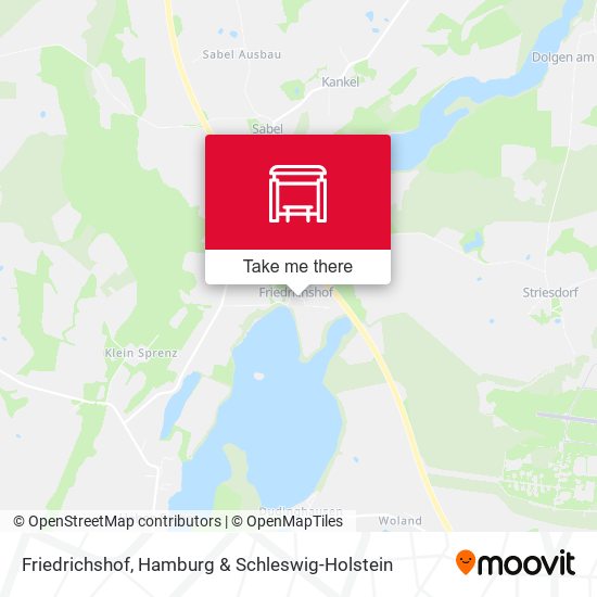 Friedrichshof map