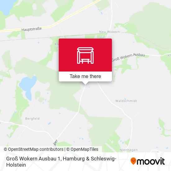 Groß Wokern Ausbau 1 map