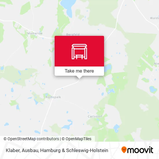 Карта Klaber, Ausbau