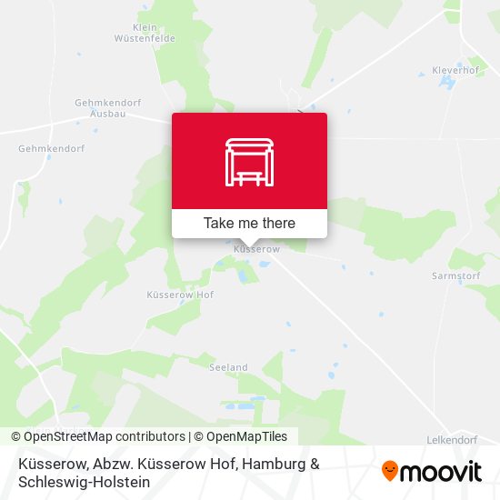 Küsserow, Abzw. Küsserow Hof map