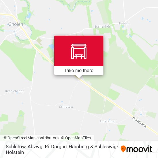 Schlutow, Abzwg. Ri. Dargun map
