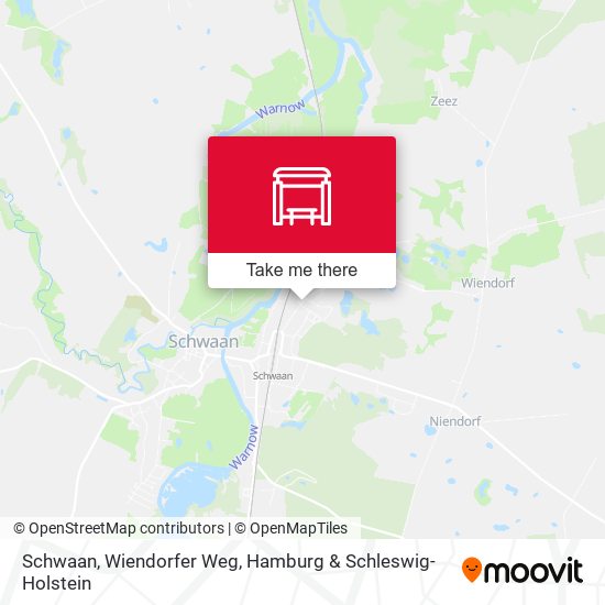 Schwaan, Wiendorfer Weg map