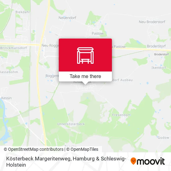 Карта Kösterbeck Margeritenweg