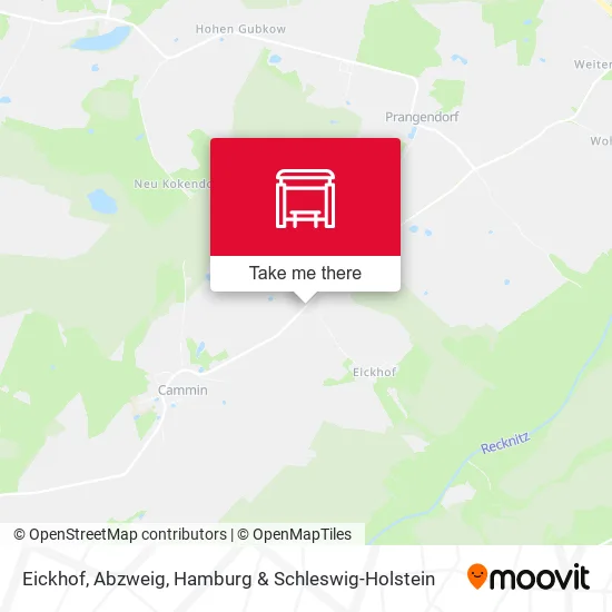 Карта Eickhof, Abzweig