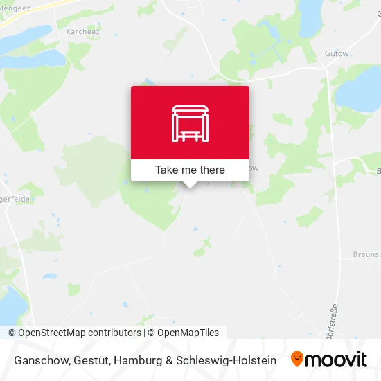 Карта Ganschow, Gestüt