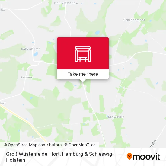 Карта Groß Wüstenfelde, Hort