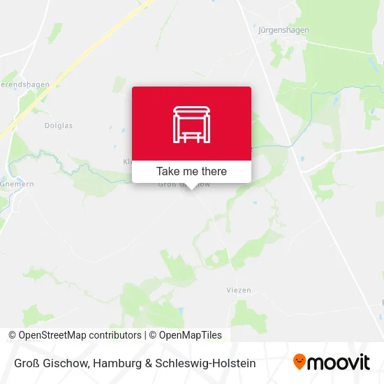 Карта Groß Gischow