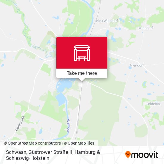 Schwaan, Güstrower Straße II map