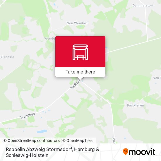 Reppelin Abzweig Stormsdorf map