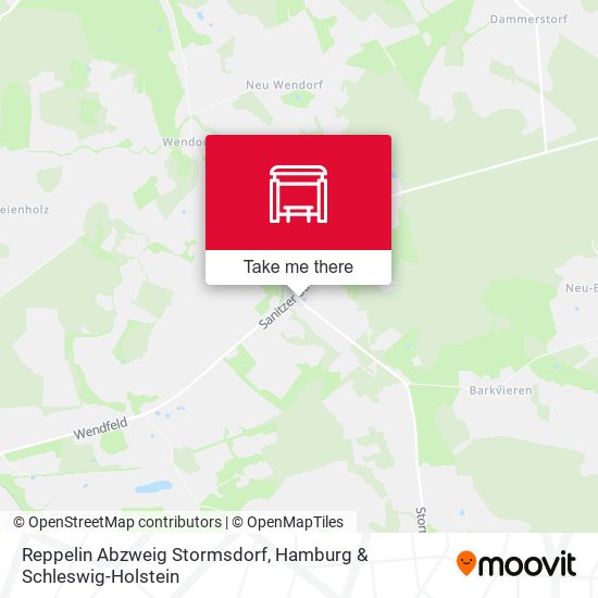 Reppelin Abzweig Stormsdorf map