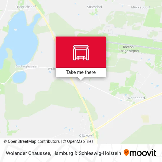 Wolander Chaussee map