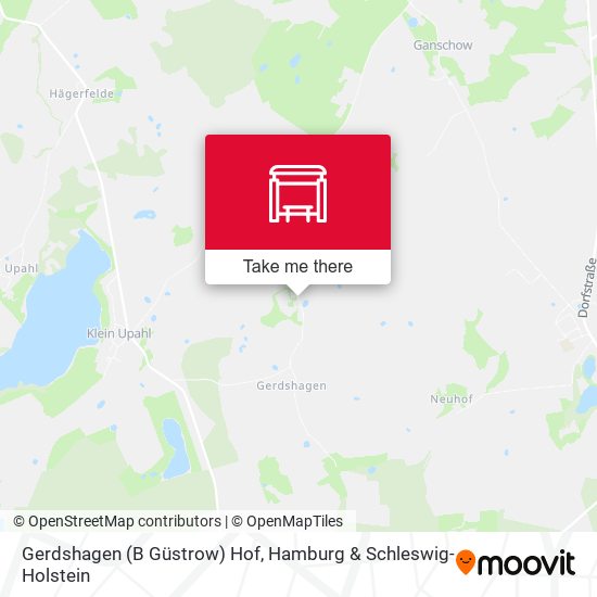 Gerdshagen (B Güstrow) Hof map