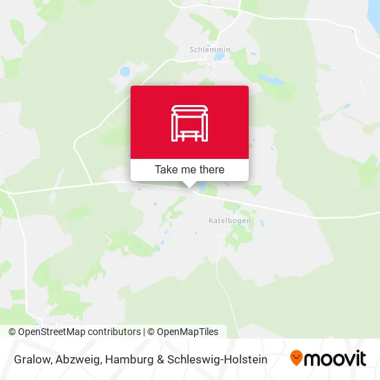 Карта Gralow, Abzweig