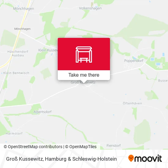 Карта Groß Kussewitz