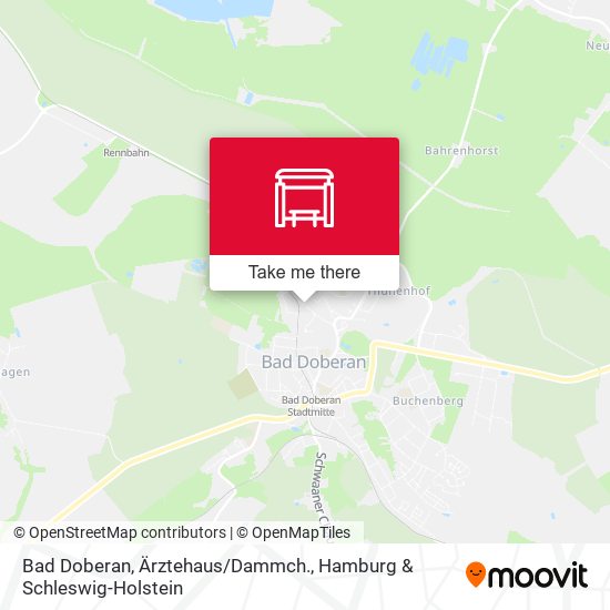 Bad Doberan, Ärztehaus/Dammch. map