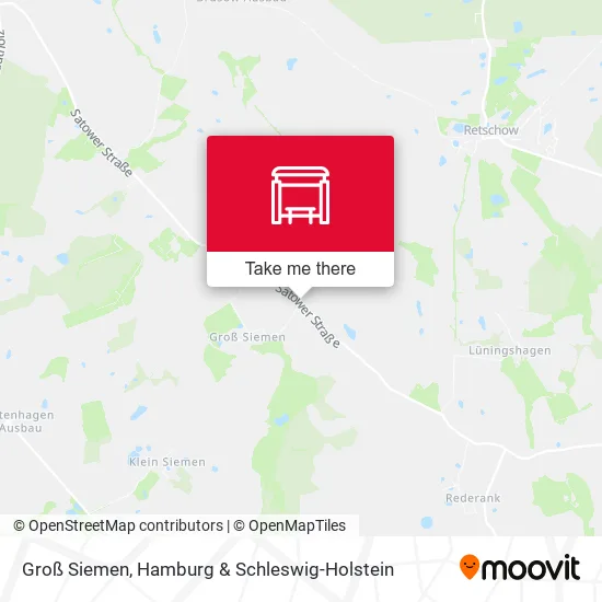 Карта Groß Siemen