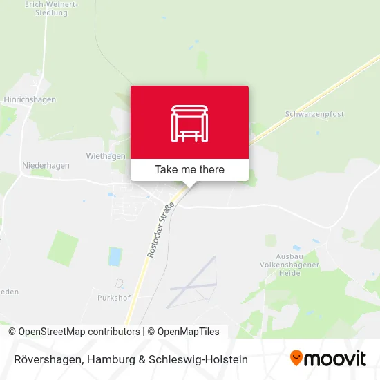Rövershagen map
