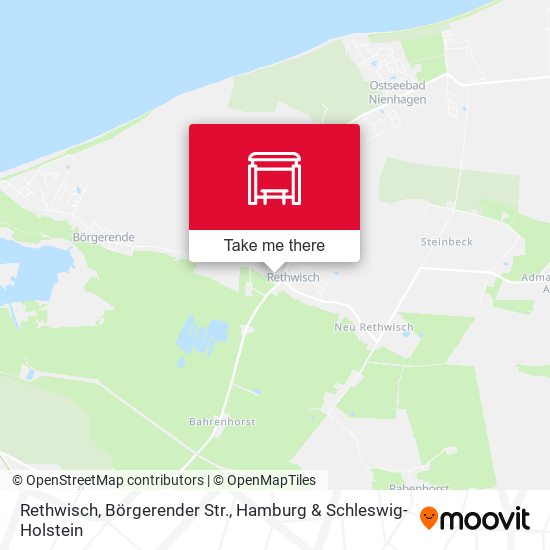 Rethwisch, Börgerender Str. map
