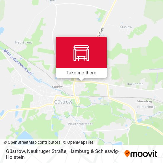 Güstrow, Neukruger Straße map