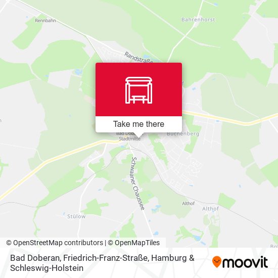 Bad Doberan, Friedrich-Franz-Straße map