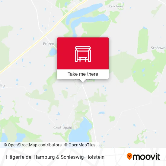 Карта Hägerfelde