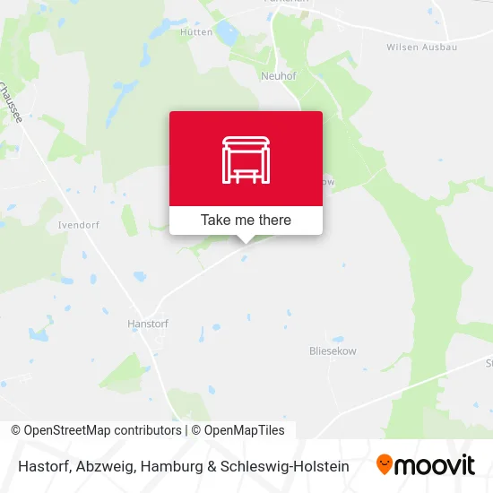 Карта Hastorf, Abzweig