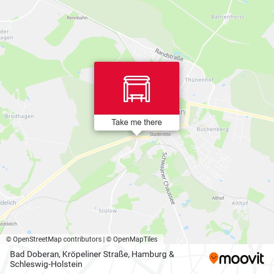 Bad Doberan, Kröpeliner Straße map