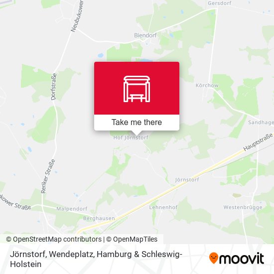 Jörnstorf, Wendeplatz map