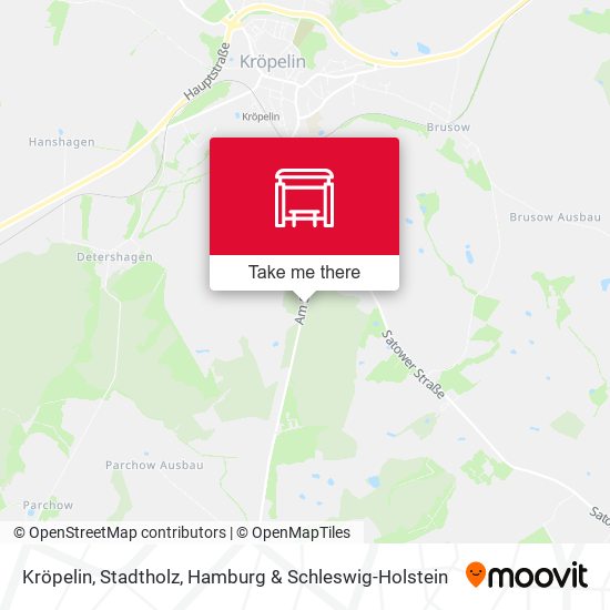 Kröpelin, Stadtholz map