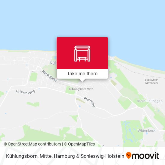 Kühlungsborn, Mitte map