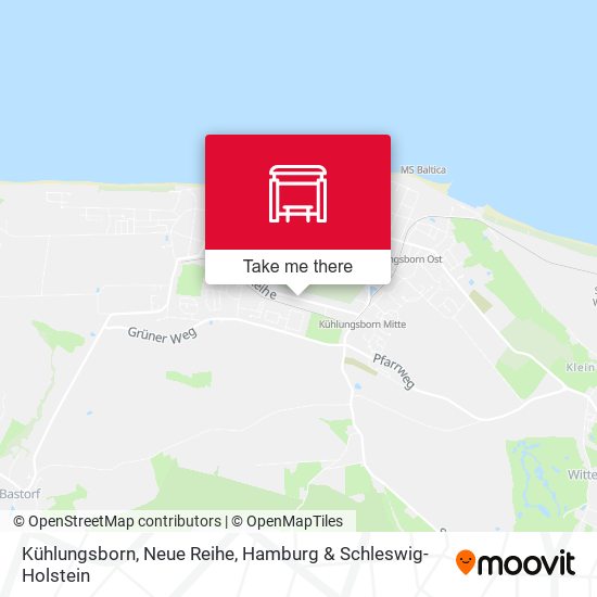 Kühlungsborn, Neue Reihe map