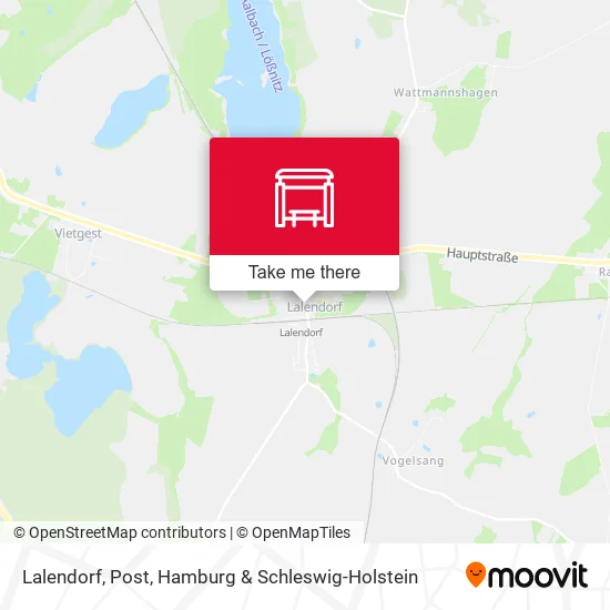 Карта Lalendorf, Post