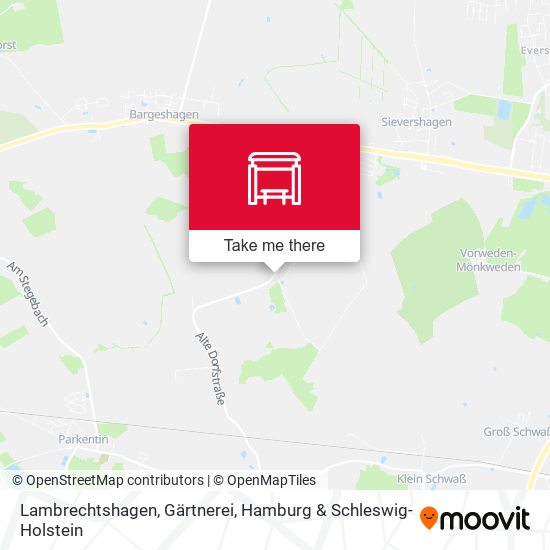 Lambrechtshagen, Gärtnerei map